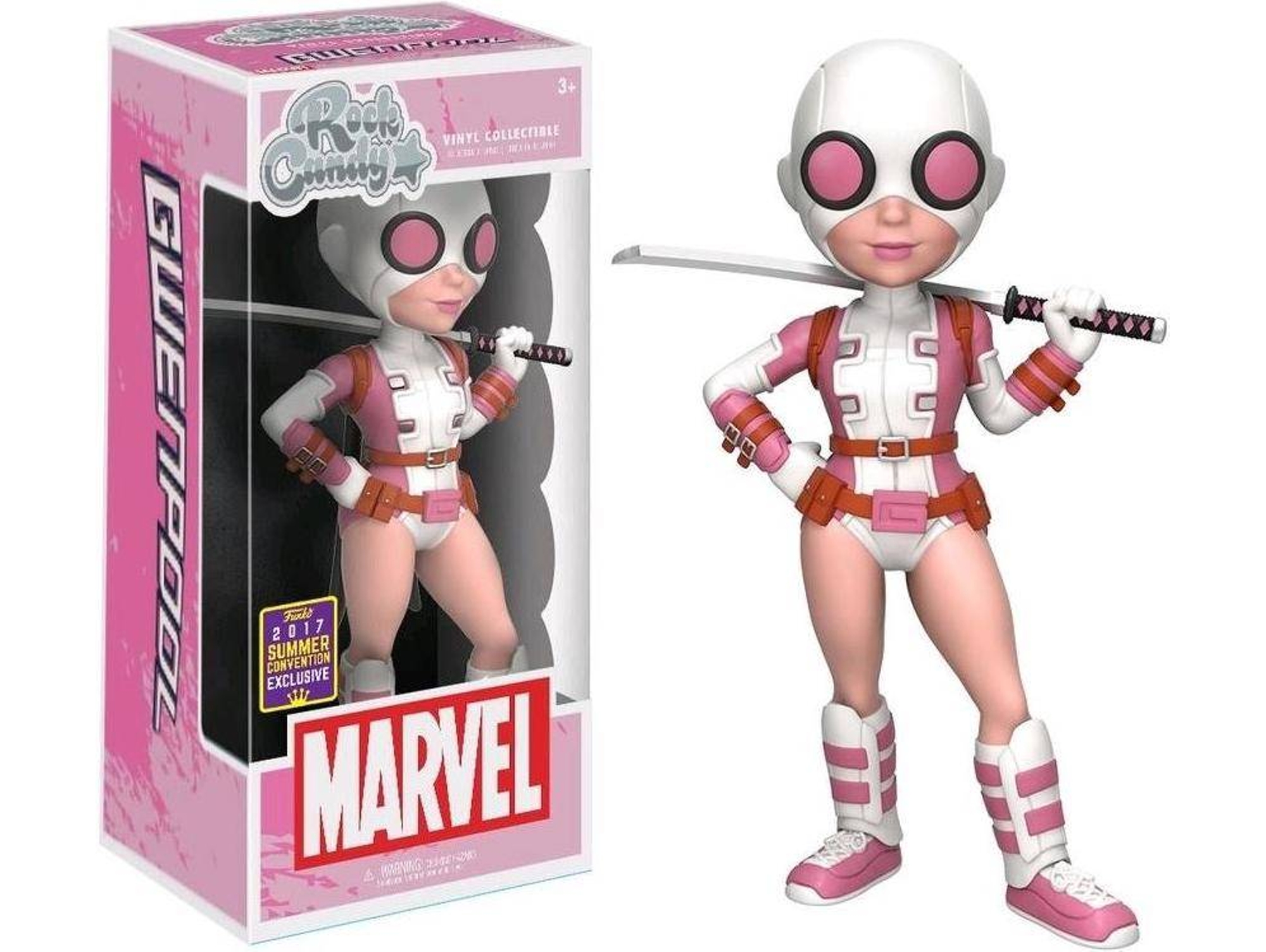 Figura FUNKO Vinilo Rock Candy Marvel: Gwenpool