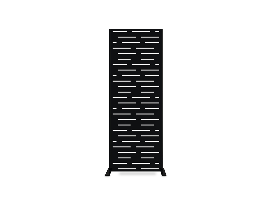 Panel decorativo ARLBERG negro Al.160cm diseño completo