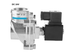 Válvula Solenoide De Ángulo Recto Con Diafragma De Acero, 32 Mm, 0,3-0,6 Mpa, 24 V Cc
