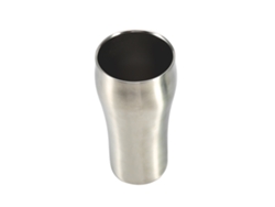 JILLIOPER Vaso de Acero Inoxidable 430 ML con Aislamiento al Vacío, Forma Tubular, para Bebidas como Café, Cerveza o Refrescos, Taza de Doble Capa