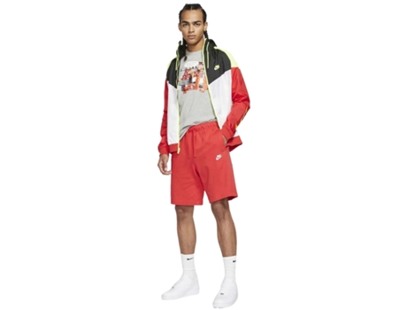 Pantalones de Hombre para Deporte NIKE Corto Sportswear Club Multicolor (L)