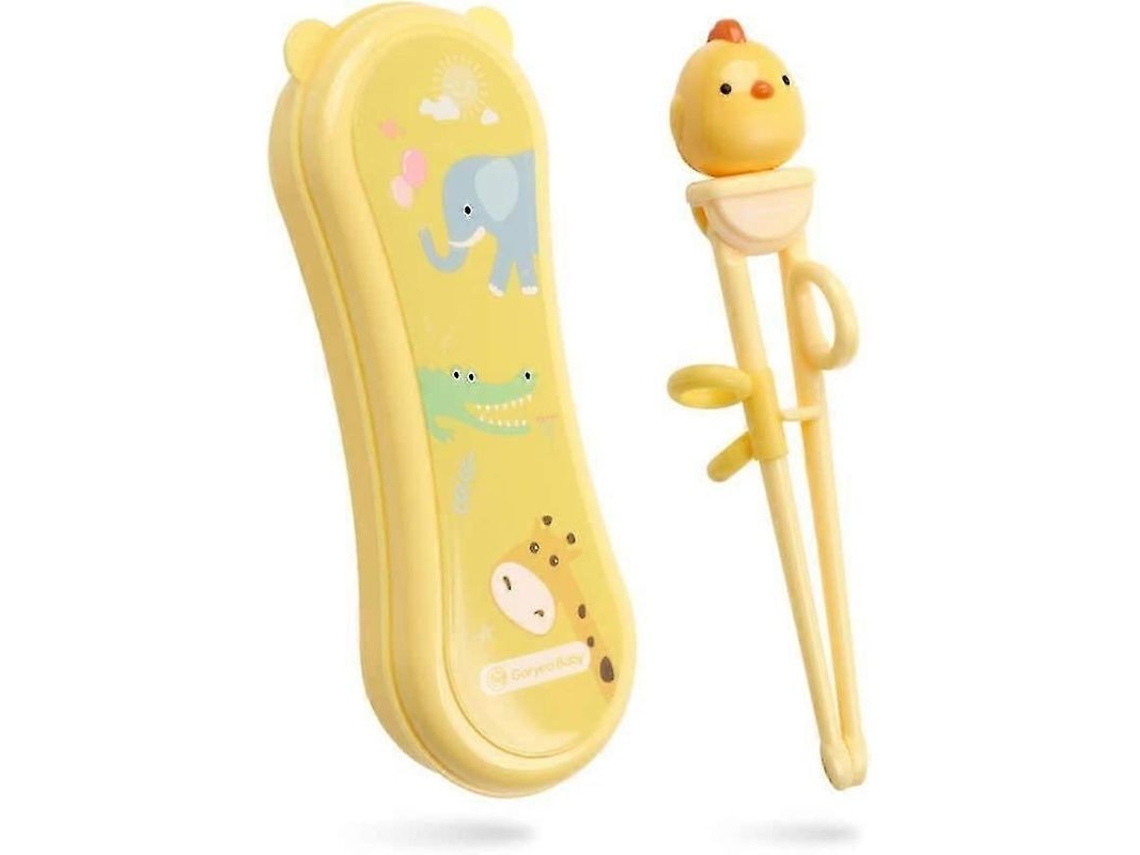Platos De Entrenamiento Para Palillos Chick Kids Con Estuche Portátil