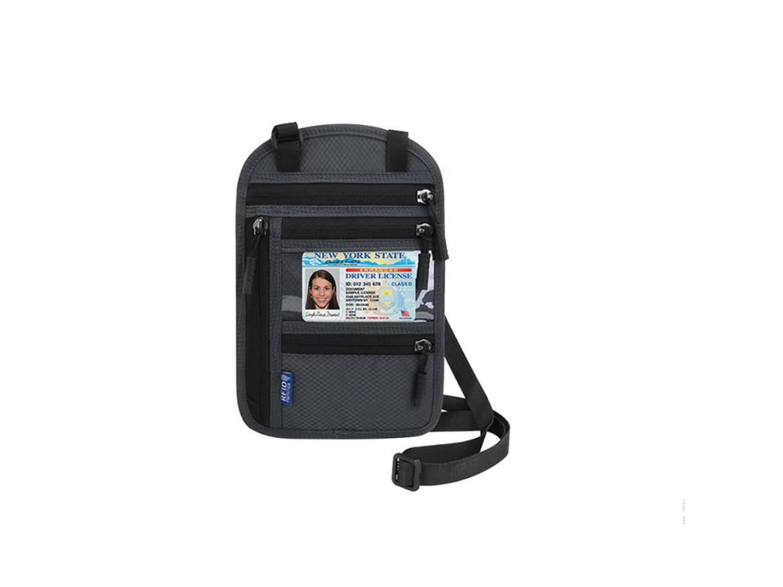 Bolsa De Viaje Carteira, Resistente Unisex Porta Viajes Internacionales Diseño Duradero Protección Multifuncional Basketão (40/45 Cm)