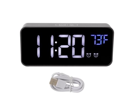 Reloj de Mesa O 02 015 Aprox. Despertador para Oficina en Casa 211G HURRISE