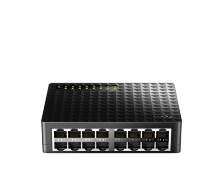 Switch CUDY 16-Port 10/100 Mbps Desktop Switch Fs1016D