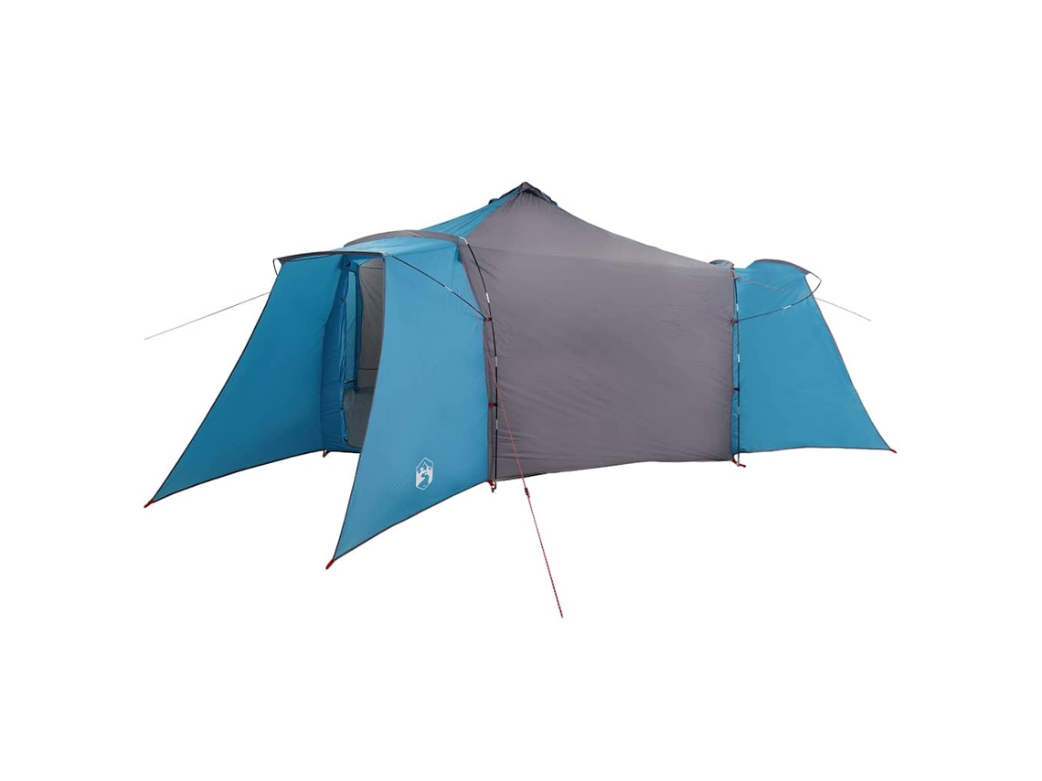 Carpa Tipi Con Techo Azul Y Gris 492 X 492 X 275 Cm Tela