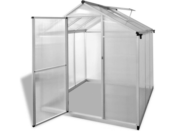 Invernadero VIDAXL de Aluminio Reforzado 3,46 m²