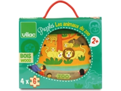 Juego Educativo VILAC (Madera - Verde - 16 x 13 cm)