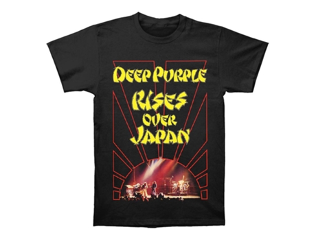 Camiseta ROCKINSTONE Deep Purple Rises Over Japan (Algodón - S)