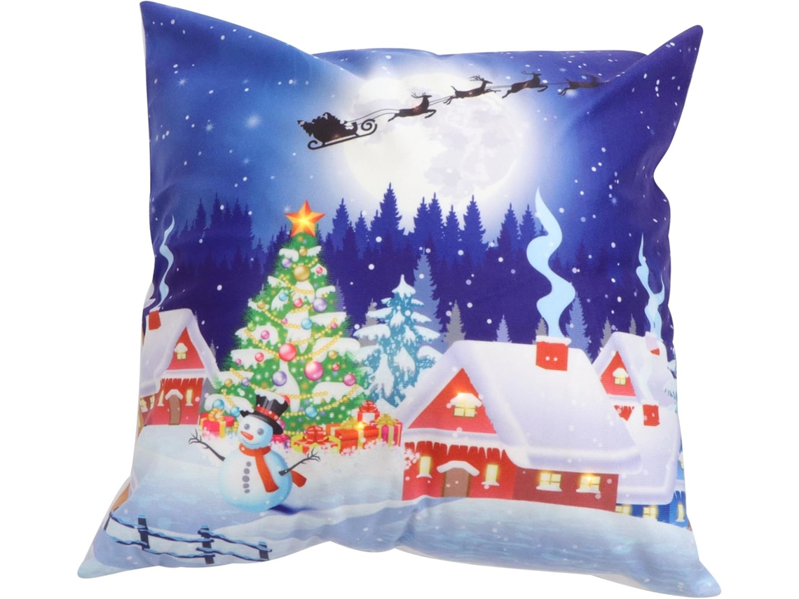 Almohada Funda Decoración De Navideña Con