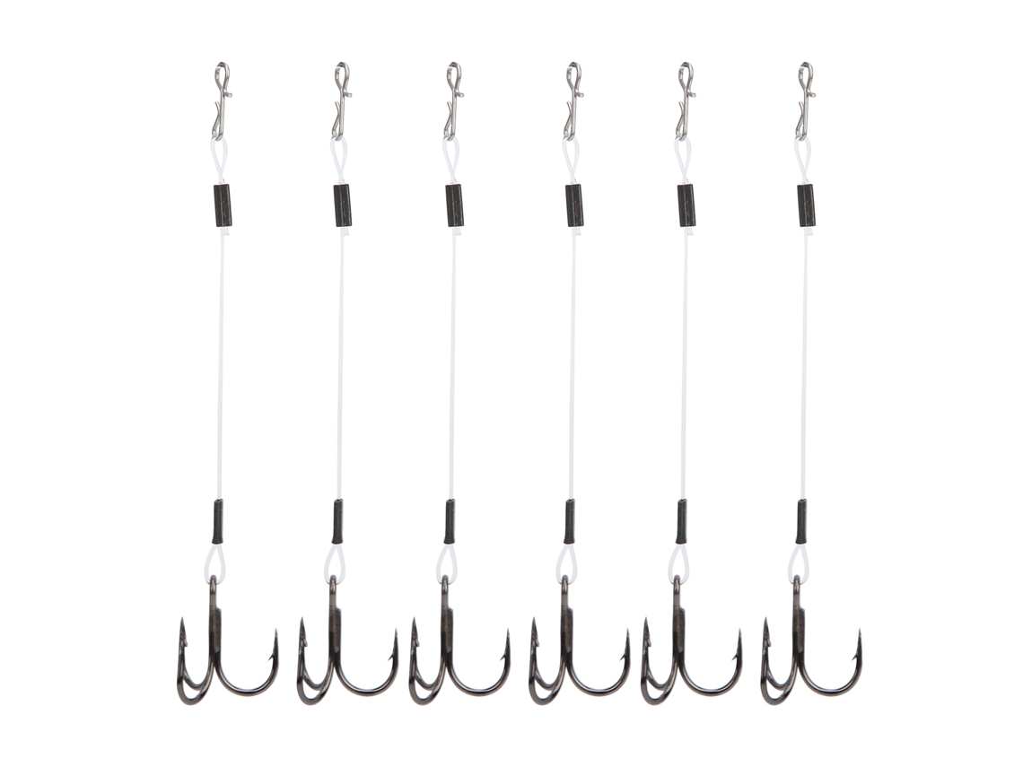 2 anzuelos Stinger SGWLPK110, línea de 10 cm, Ancla Bait | SIN MARCA