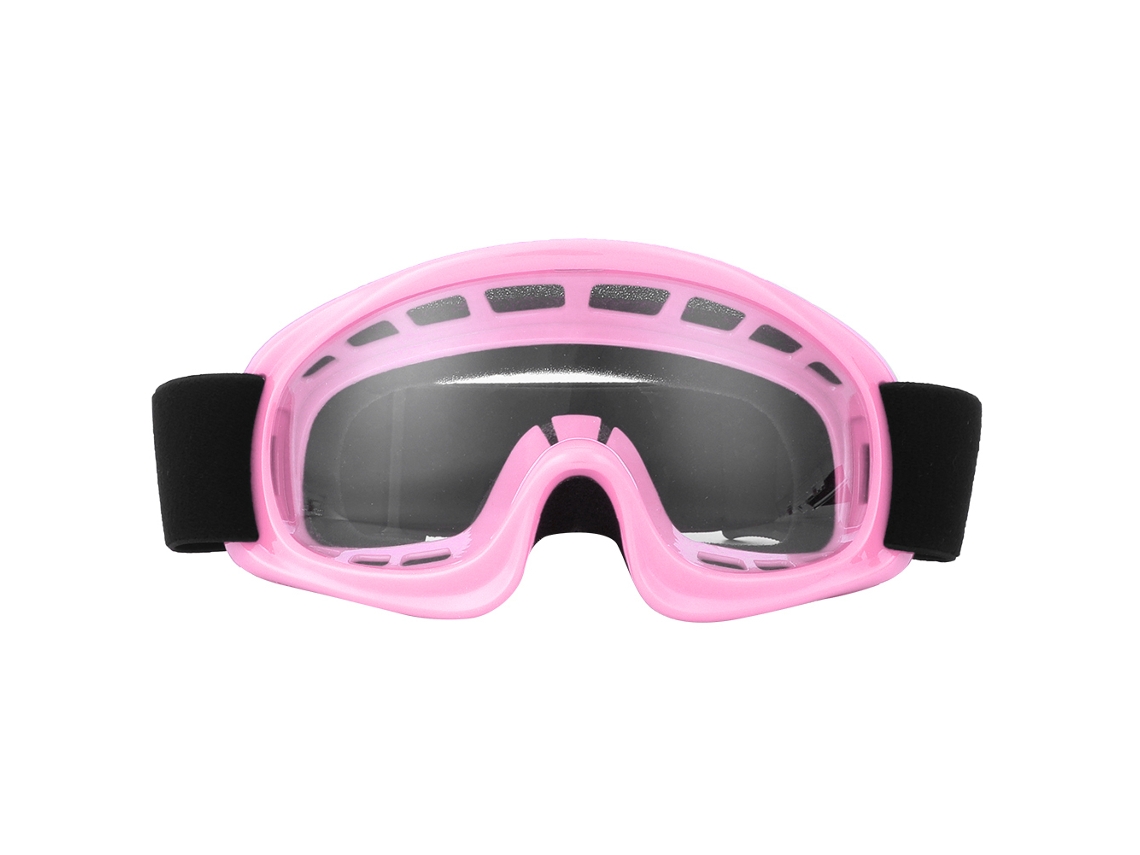 Gafas protectoras anti-impacto para niños, resistentes al viento y al viento, ideales para motociclismo, ciclismo y esquí (rosa)