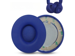 Almohadillas de esponja para Beats Solo Pro (repuesto, 1 par, azul oscuro)