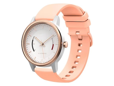 Correa De Reloj Inteligente Para Garmin Vivomove, Banda De Reloj De Silicona Suave De Color Rosa Sólido De 20Mm VENISYMLIS