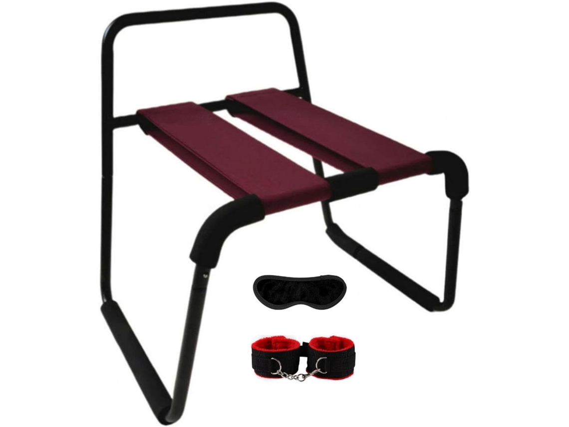 Silla HEALEVED de hierro, de montaje rápido, robusta para viajar.