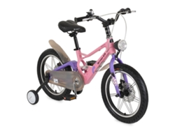 Bicicleta Infantil Byox Nitrov9 16" Con Cuadro De Magnesio Y Frenos De Disco - Pink