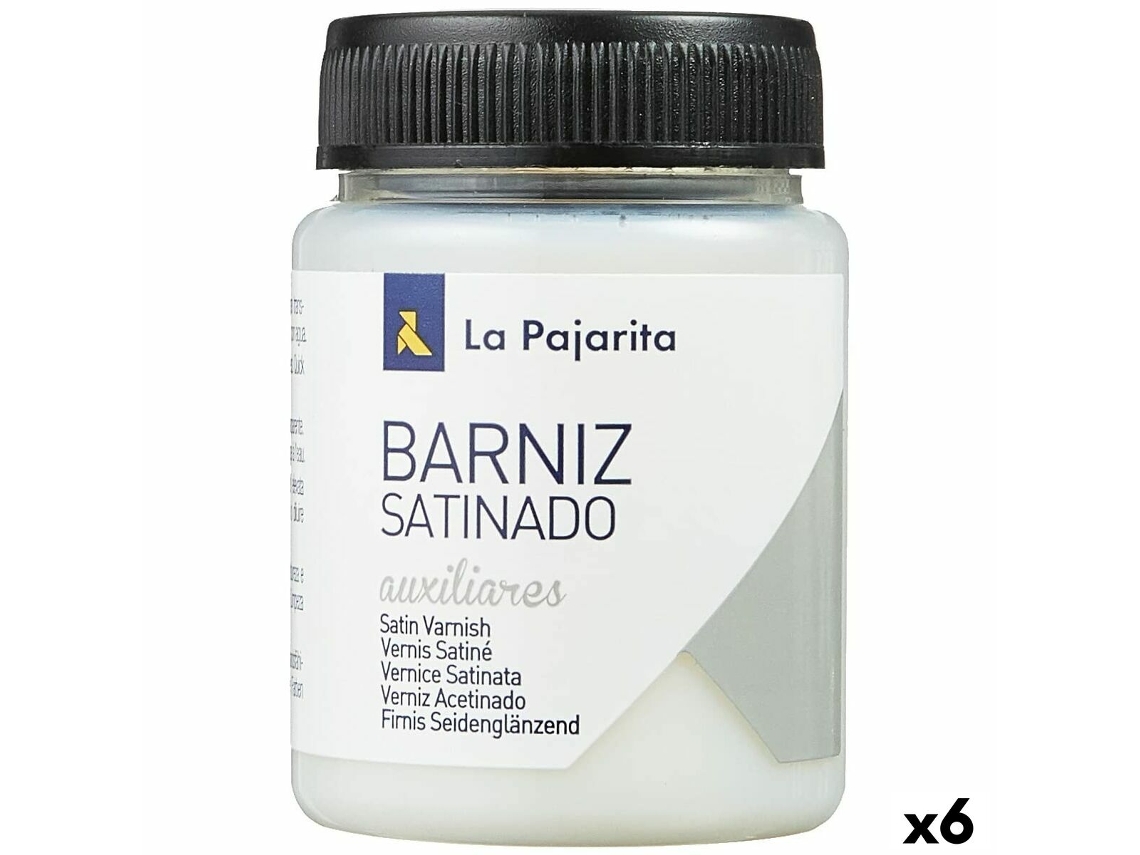 Barniz LA PAJARITA Auxiliares 6 Unidades Satinado