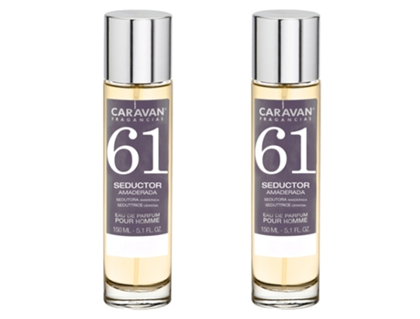 Set de 2 CARAVAN perfume de hombre nº61 150 ml