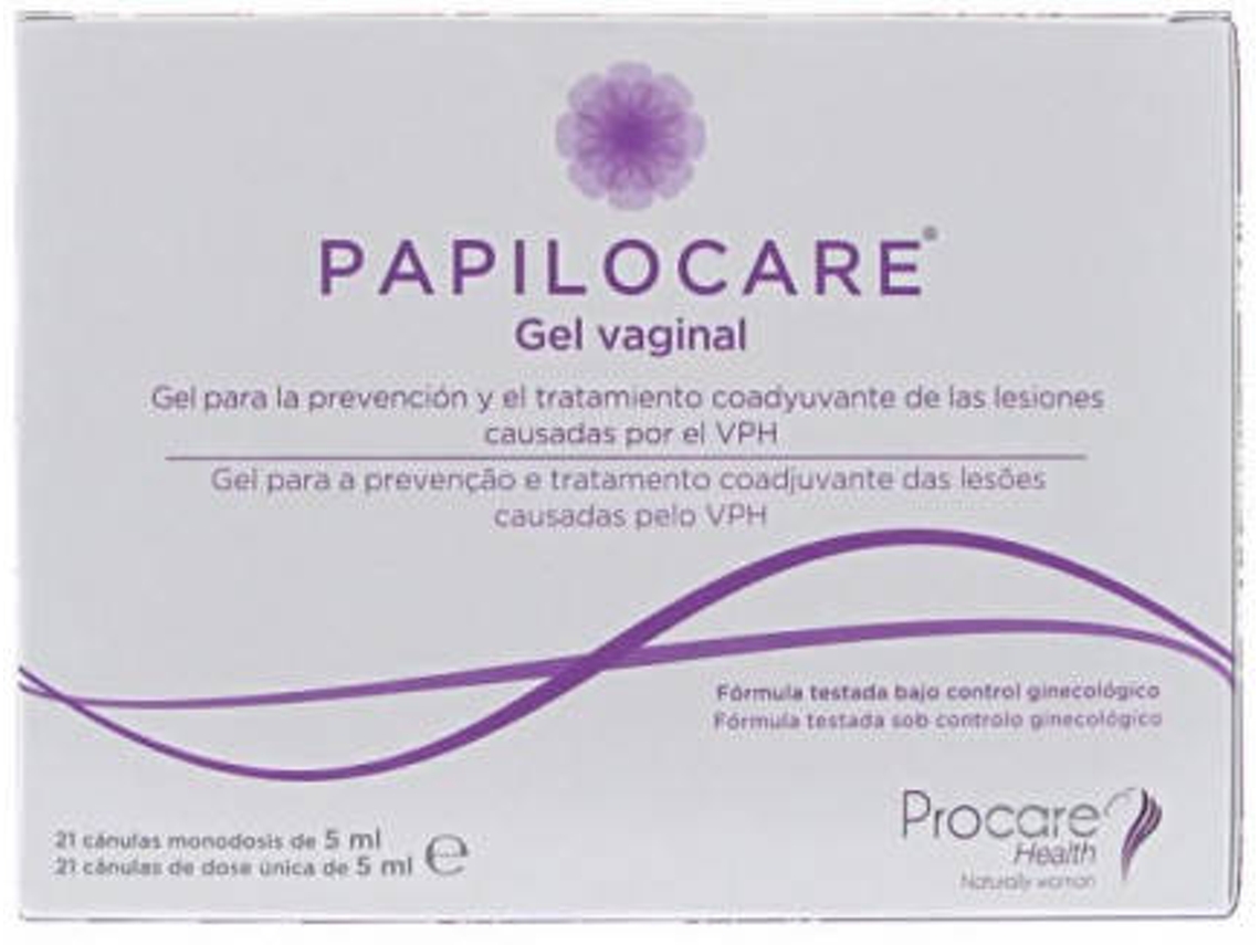 Gel de Higiene Íntima PROCARE HEALTH Papilocare (5 ml)