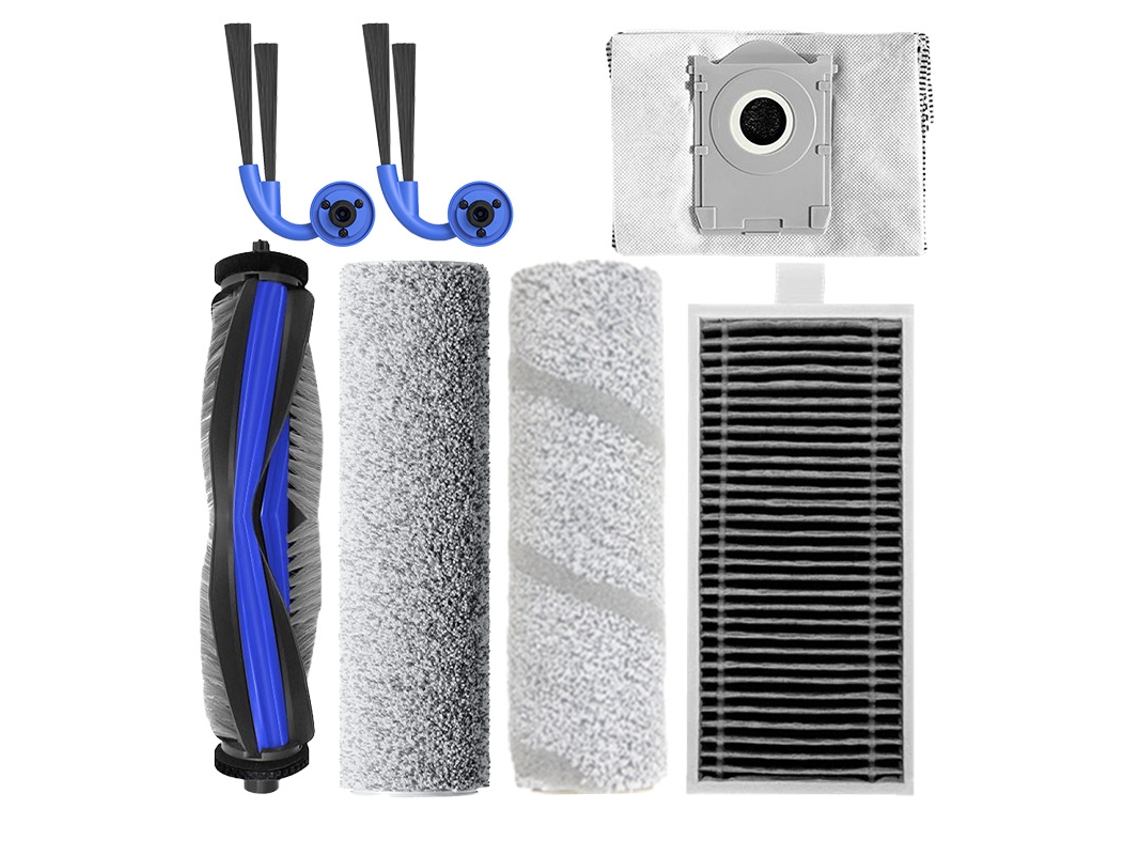 Kit Repuesto Para Ecovacs X11/x11 Pro/t80s, Cepillos Laterales, Rodillo Principal, Filtro Hepa, Bolsas De Polvo Y Rodillos