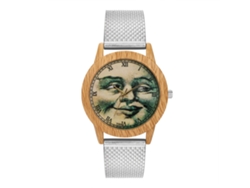Reloj De Pulsera Analógico Con Correa De Malla Para Hombre Y Mujer, Cuarzo Plateado, Estilo Casual.