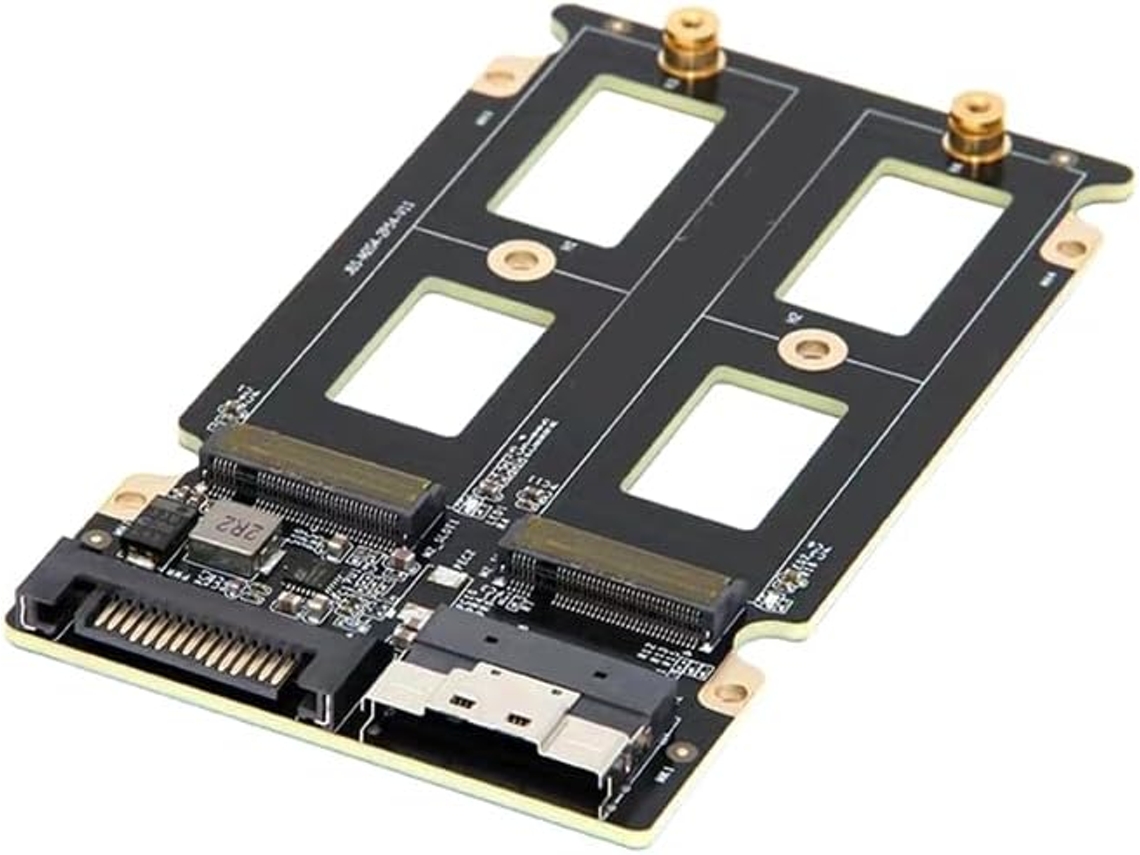 Placa Base Gráfica Externa Sff 8654 Disipador De Calor Gpu Hdd 2