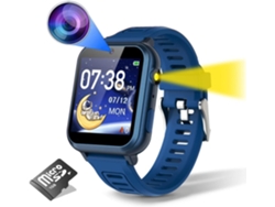 ELKUAIE Reloj inteligente para niños (azul)