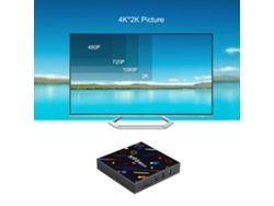 Reproductor multimedia inteligente (WiFi 2,4 G, 5 G, almacenamiento flash de 64 G)