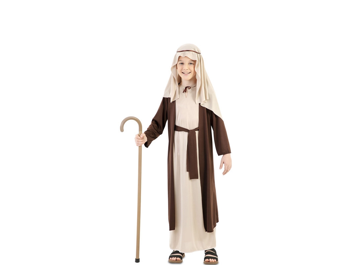 Disfraz de Niño EUROCARNAVALES San José Marrón (5-6 años)