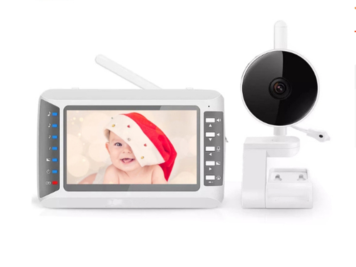 Intercomunicador Para Bebé Digitallab N10a Vídeo 4.3 Branco