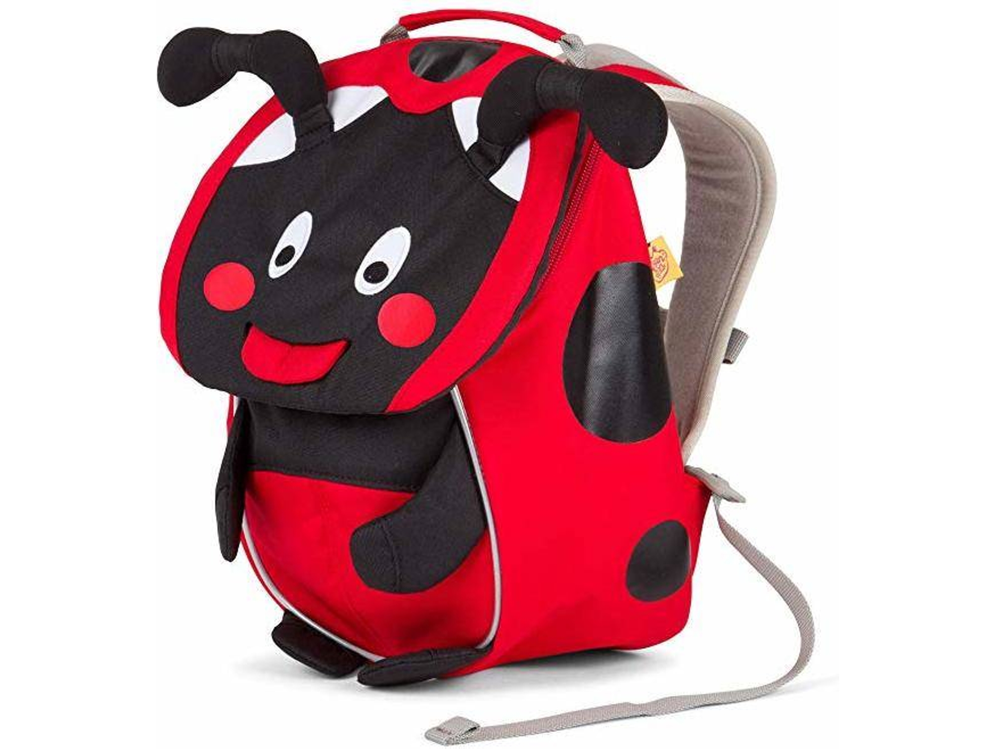 Mochila AFFENZAHN Mariquita (25x17x11cm - Rojo - Poliéster)