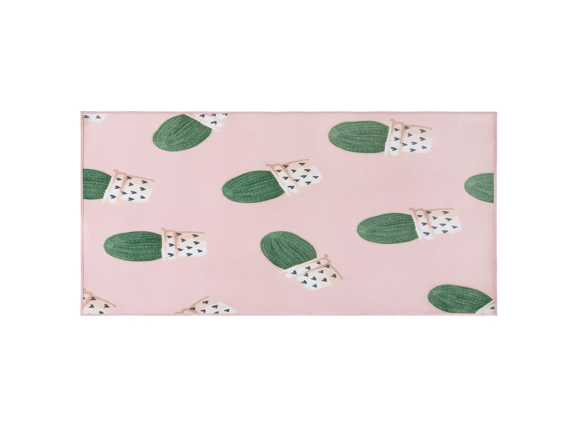 Alfombra para niños BELIANI Eldivan de Poliéster Rosa 80x150