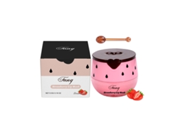 Mascarilla labial hidratante con sabor a fresa