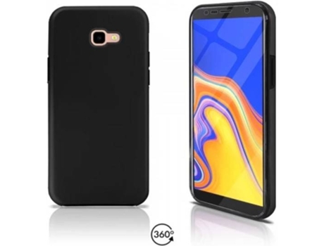 Carcasa para Samsung Galaxy J4 Plus Silicona Negro