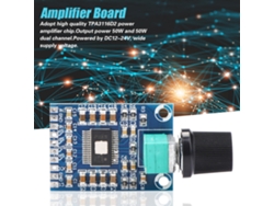 2026as-placa De Amplificador De Potencia Digital De Alto Potencia 50w+50w Canal Dual Dc12-24v