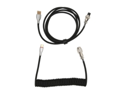 Cable De Aviación Para Teclado Mecánico, Cable Enrollado Personalizado De Doble Funda, Usb C A A, Accesorios Para Juegos