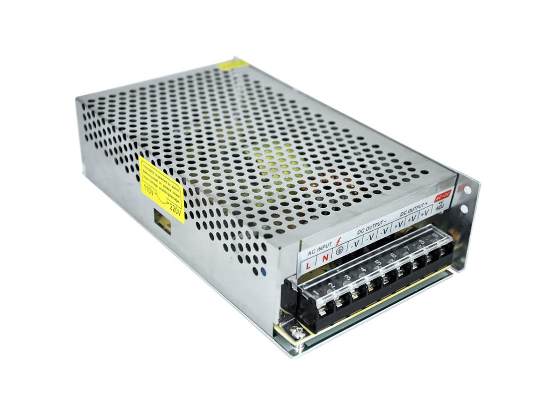 Fuente De Alimentación Conmutada Regulada De 12 V Y 30 A Con Control De Temperatura Para Tiras De Led