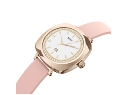 Smartwatch Amoeled 1.19 con monitor de salud femenina en oro rosa Bestvite