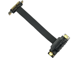 Cable Elevador Pci Express 3.0 En Ángulo Recto, Integración Perfecta, Conector De Una Sola Tira.