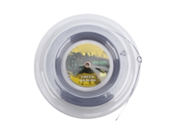 Cuerda De Tenis De 200 M Y 1,25 Mm De Poliéster Con Diseño Acanalado Para Entrenamiento Y Rotación.