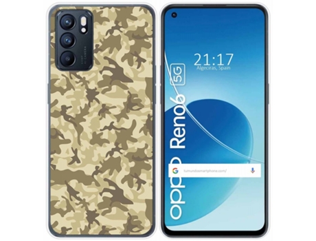 Carcasa Oppo Reno 6 5G TUMUNDOSMARTPHONE Dibujos Multicolor