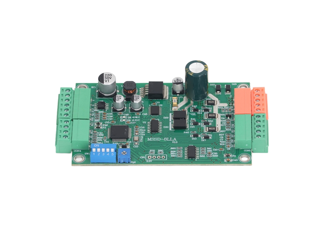 Placa De Control Para Controlador De Motor Sin Escobillas Mssd 8lla, Pcb, 8a, 9v-36v Con Protección Contra Sobrecarga.