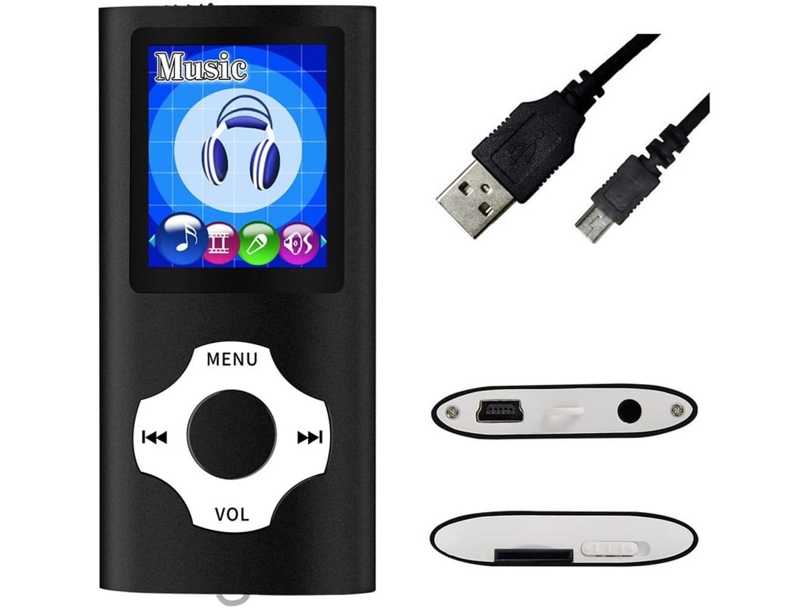Reproductor MP4 TF ELORY - Compacto, multimedia y portátil