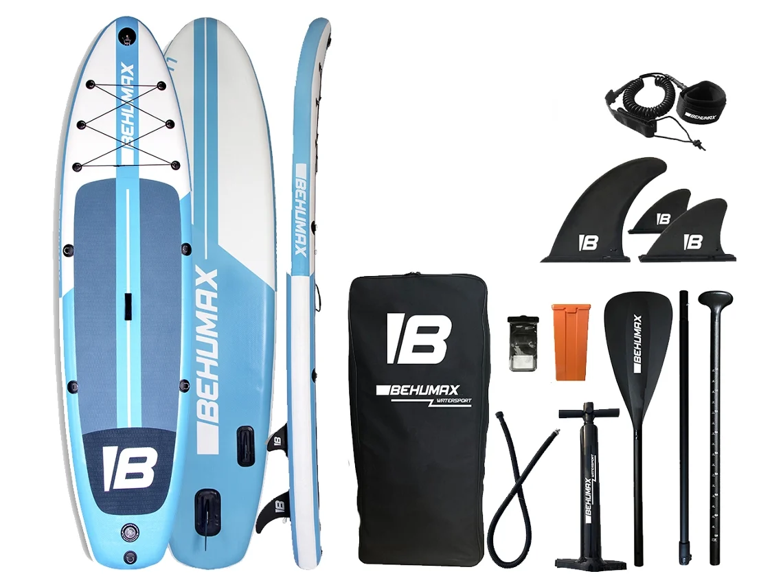 Tabla de Paddle Surf BEHUMAX Be Wave 11 Azul (335x84x15 cm)
