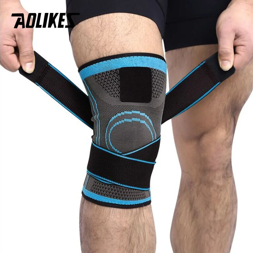 Rodilleras unisex (azul, talla XXL), aptas para correr, caminar y otros deportes, que previenen lesiones articulares.