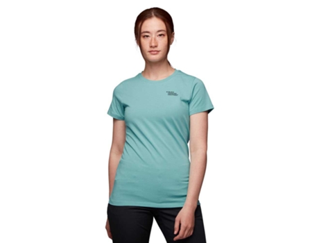 Camiseta de Mujer BLACK DIAMOND Corta Desert To Mountain Diamantes Beige (XS)