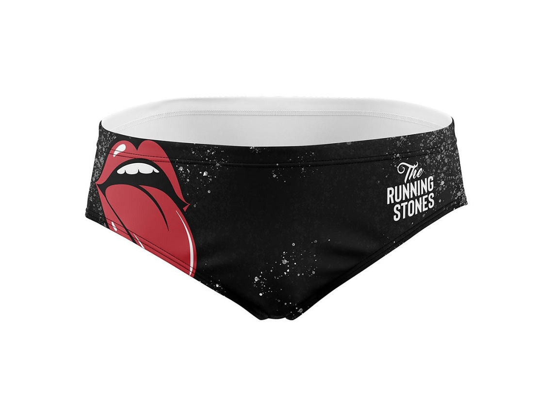 Slip de Banho Running Stones Preto Xl Homemotso