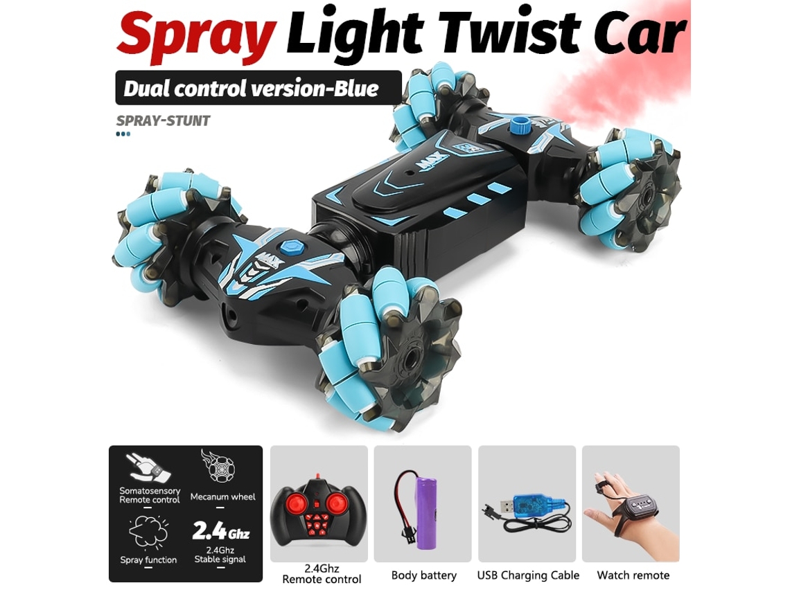 CUICH Gesto Detección Torsión Spray Escalada Rc Coche Control Remoto Juguete