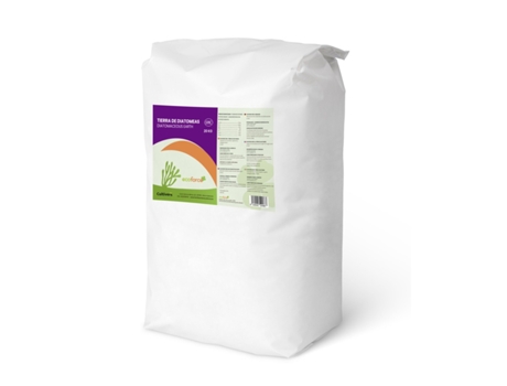 CULTIVERS Tierra de Diatomeas Micronizada 20 kg 100% Natural y Ecológico. No calcinada de Alta pureza, Grado Alimenticio E551C