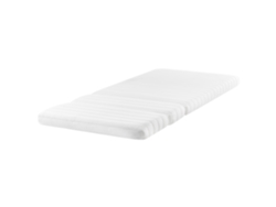 Colchón Beliani Clever para niños en crecimiento en espuma de poliuretano blanco 90x200x10